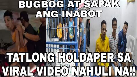 Tatlong Holdaper Sa Viral Video Nahuli Na Bugbog At Sapak Ang Inabot