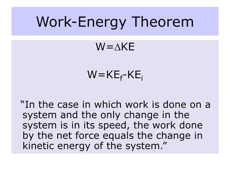 PPT - -Kinetic Energy -Work-Kinetic Energy Theorem -Energy Losses due ...