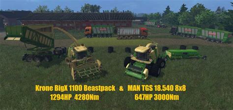 Ls Selbstfahrer Krone Krone Bigx Beastpack F R