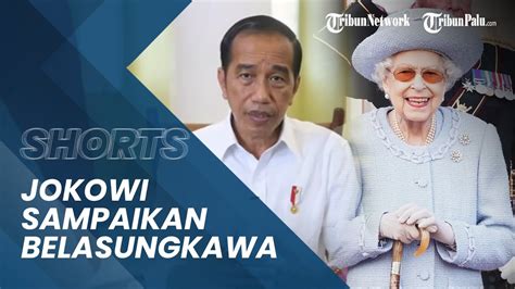 Presiden Jokowi Sampaikan Belasungkawa Atas Meninggalnya Ratu Elizabeth