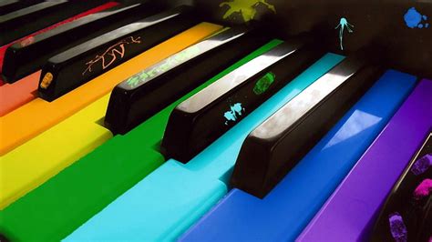 HD wallpaper: design, colorful, keyboard, piano, multicolor, colors, musical keyboard ...