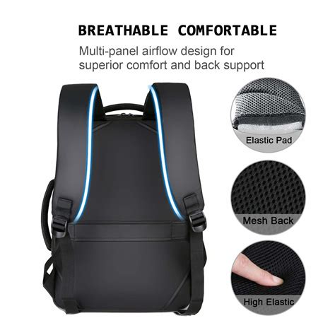 Getuscart Men Laptop Backpack Usb Charging Port Travel Backpack For