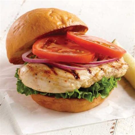 Grilled Chicken Sandwich And Fries Hy Vee Aisles Online Grocery Shopping