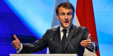 COP 27 Ce Qu Il Faut Retenir Du Discours D Emmanuel Macron