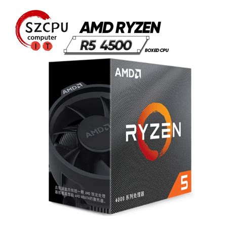 Amd Procesador De Cpu Ryzen 5 4500 Dispositivo R5 De 3 6 Ghz 6 N Cleos