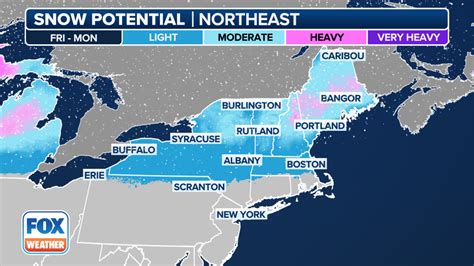 Winter Storm Could End Snowless Streaks For Major Us Cities Fox Weather