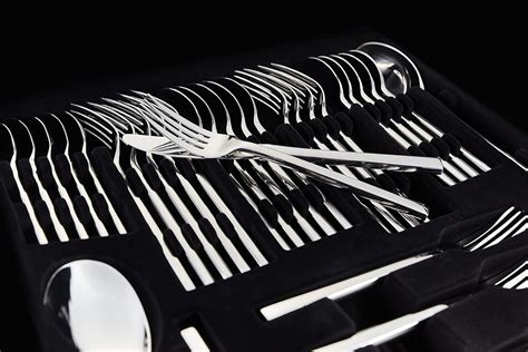 Stellar James Martin Bjm58 Stainless Steel Cutlery 44 Piece Set For 6