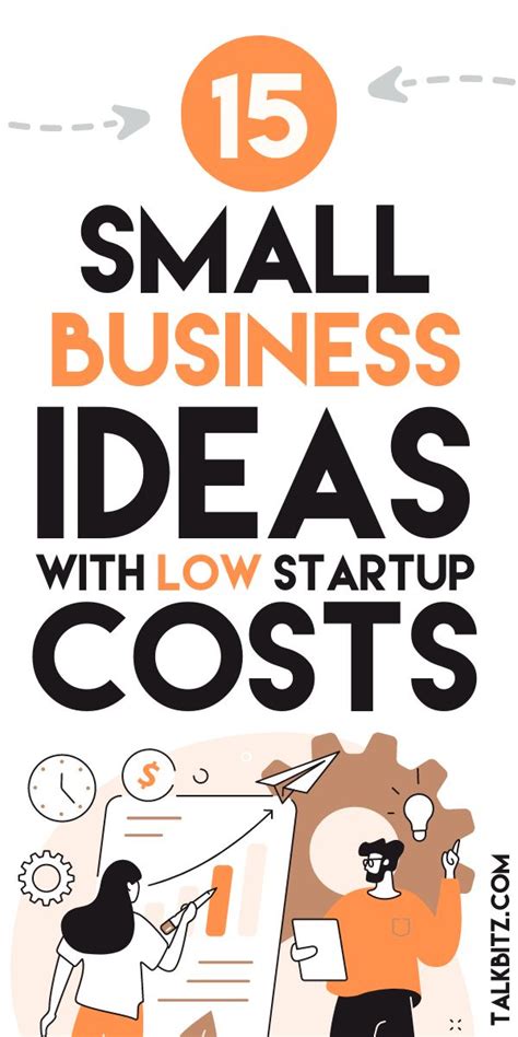 An Advertisement For Small Business Ideas With Low Start Cost