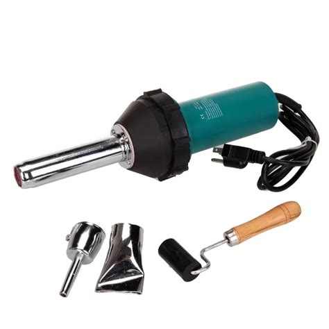 Send From EU W Plastic Welder Hot Air Gun Portable PE PVC Plastic Rod Heat Gun Kit Welder