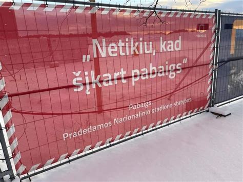 Vytautas Sinica Stadiono Koncesijos Sutart B Tina Nutraukti Gelb Ti