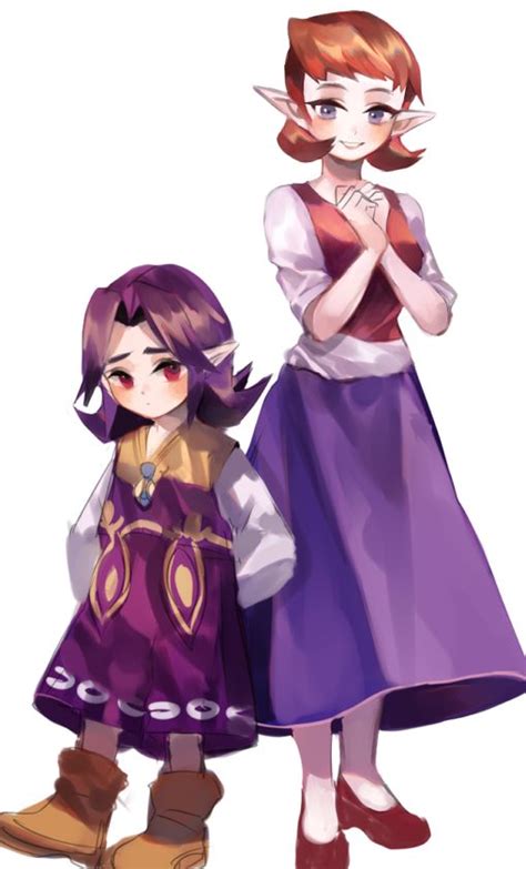 Anju And Kafei By Konpeitopanic Legend Of Zelda Breath Legend Of