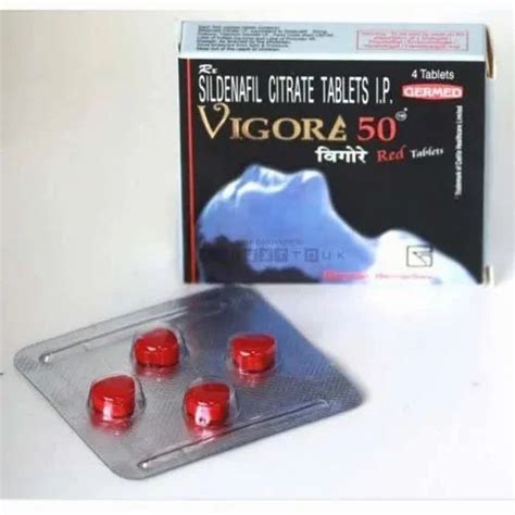 Vigore 50 Mg Tablet Pack Of 10 Strips At Rs 388 Piece Sildenafil