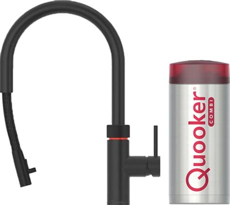 Quooker Combi Flex Zwart In Kokend Water Kraan Bol