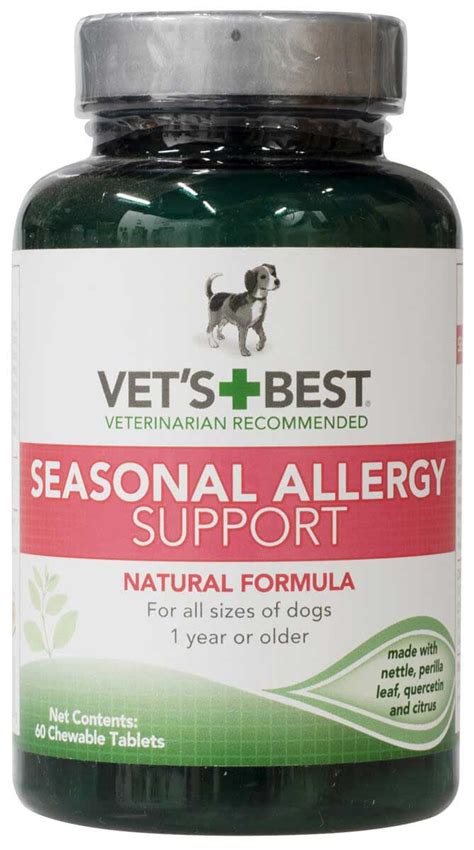 Vets Best Seasonal Allergy Support For Dogs Bramton Skin Coat Pet