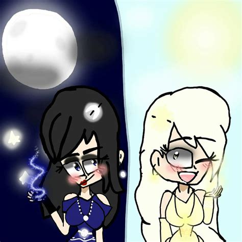 Moon x sun beautiful DRAWING.0w0. by pinkstella123 on DeviantArt