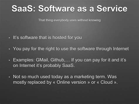 Saas Iaas Paas Faas Caas Explanation About All Those Terms Ppt