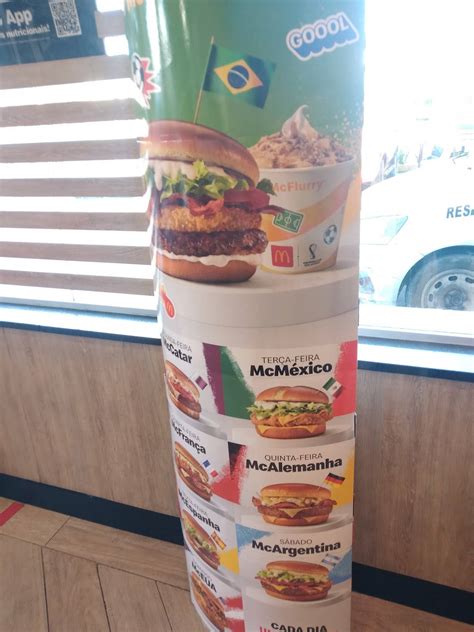 Menu Em Mcdonald S Restaurante Recife Av Eng Abdias De Carvalho