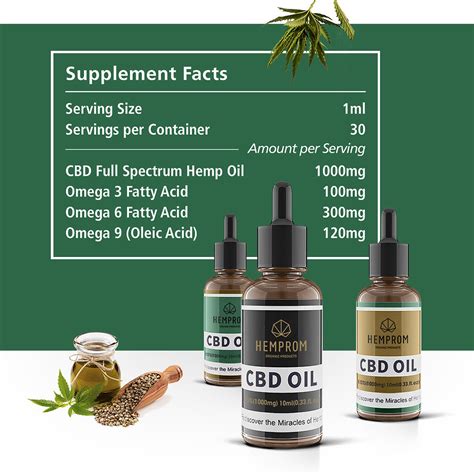 Full Spectrum Organic Cbd Hemp Oil Hemprom Cbd Products