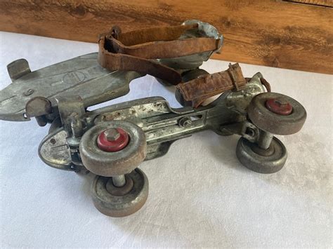 Vintage Sears And Roebuck Co Adjustable Roller Skate Gem