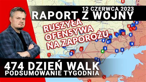 Ruszyła ofensywa na Zaporożu Raport z wojny 474 dzień walk YouTube