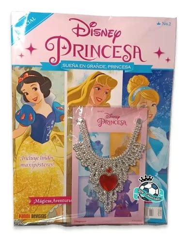 Paquete De Revistas Disney Princesa Collar Gratis Panini Env O Gratis