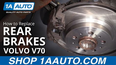 How To Replace Rear Brakes 2001 07 Volvo V70 1A Auto