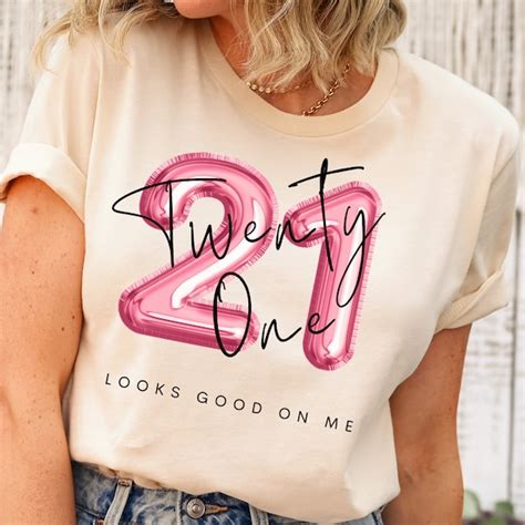 21st Birthday Funny Shirts Etsy