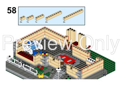 Lego Moc Tan Modular Townhouse 4954 Reimagined By Schroeder