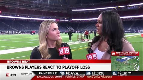 Browns Playoff Run Ends Following Loss To Houston Youtube