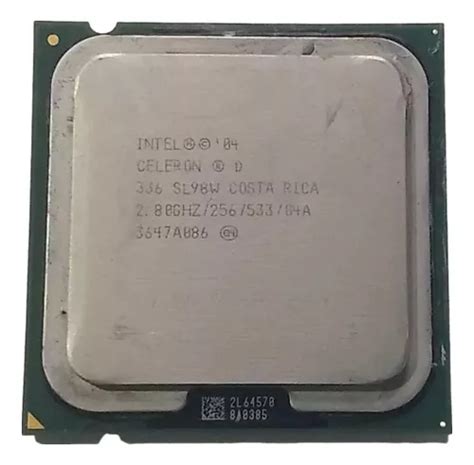 Procesador Intel Celeron D 336 2.8ghz Sl98w (83) | MercadoLibre