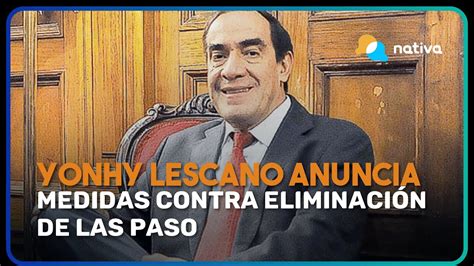 Yonhy Lescano Presentará Acción De Amparo Contra Promulgación De Ley