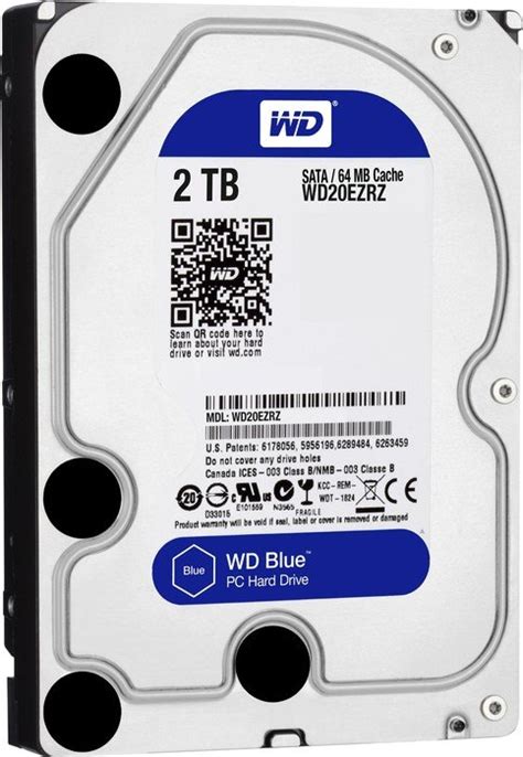 Western Digital WD Blue 2TB, SATA 6Gb/s (WD20EZRZ) ab € 119,00 (2024 ...