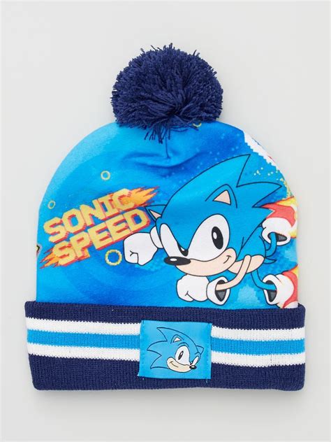 Bonnet Gants Sonic Bleu Kiabi 8 00