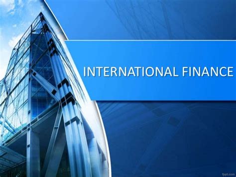 International Finance Opleiding