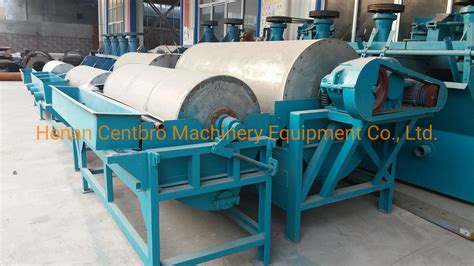 High Intensity Wet Magnetic Separator Tin Ore Magnetic Drum Separating