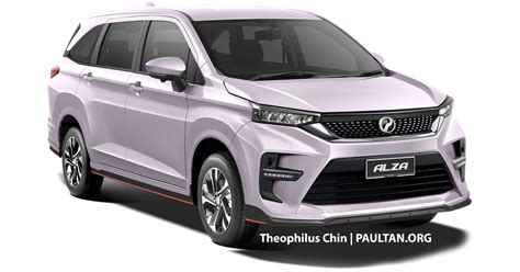 Perodua Alza D27a Render 3 Feature Paul Tans Automotive News