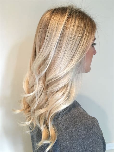 Ice Blonde Balayage Ice Blonde Hair Balayage Hair Blonde Hair