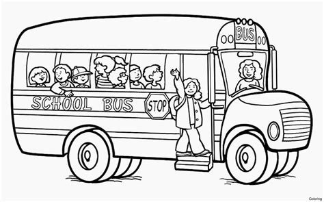 City Bus Coloring Page At Free Printable Colorings