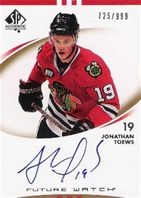 Jonathan Toews Cards, Rookie Cards, Autograph Memorabilia Buying Guide