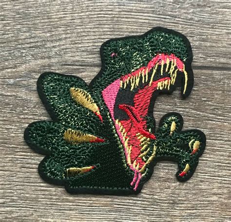 T Rex Patch Aufnäher Bügelbild Dinosaurier Tyrannosaurus Patchers