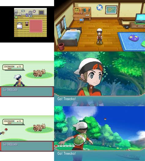 Pok Mon Ruby Sapphire In Compared To Pok Mon Omega Ruby Alpha