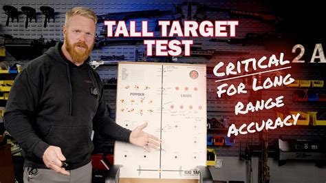 Tall Target Test Critical Step For Long Range Accuracy YouTube