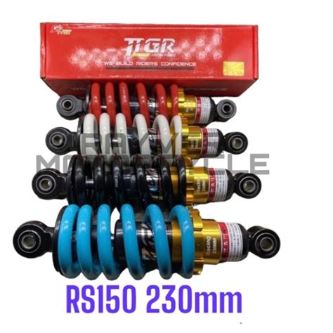 TTGR MONO SHOCK For HONDA RS150 230mm Shopee Philippines