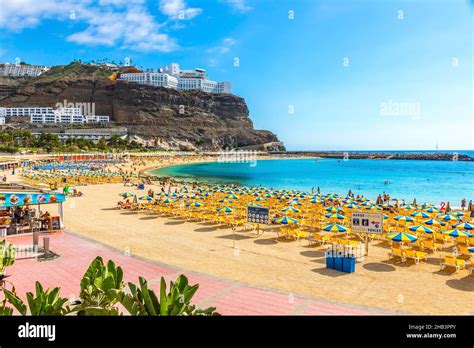 Puerto Rico De Gran Canaria Spain December 12 2018 Picturesque