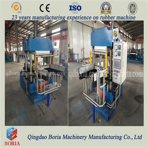 China PLC Silicone Hydraulic Press Hot Press Heat Press Rubber Vulcanizing Press And Rubber