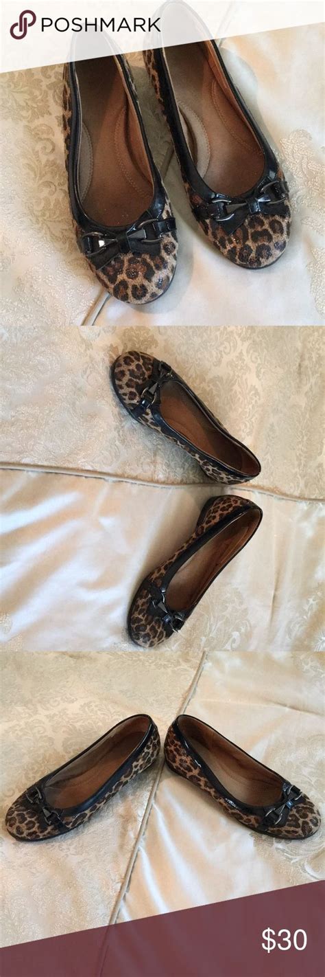 Leopard Print Aerosole Flats These Babies Are So Cute So Comfortable