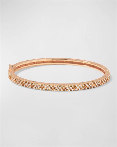 Roberto Coin Symphony 18k Yellow Gold Diamond Bangle Neiman Marcus