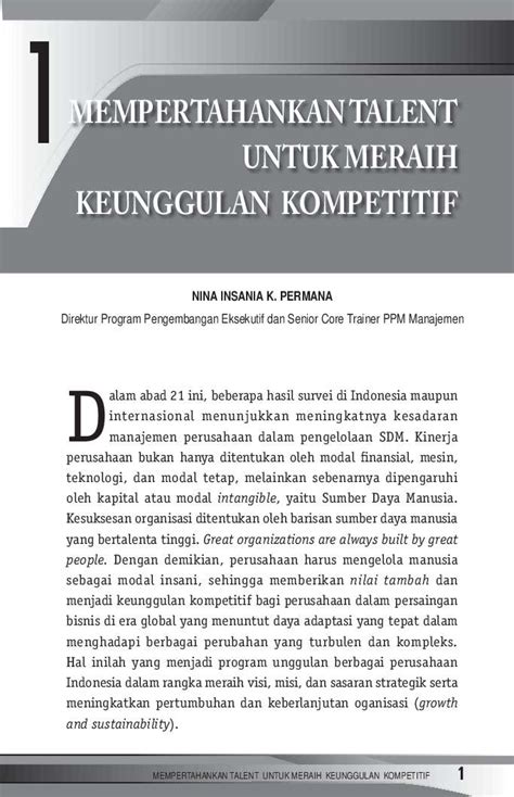 Jual Buku Talent Management Implementation Belajar Dari Perusahaan