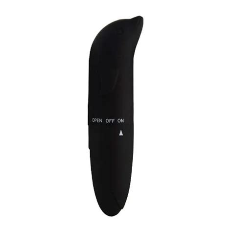 Vibrador Ponto G Formato Golfinho Preto Shopee Brasil