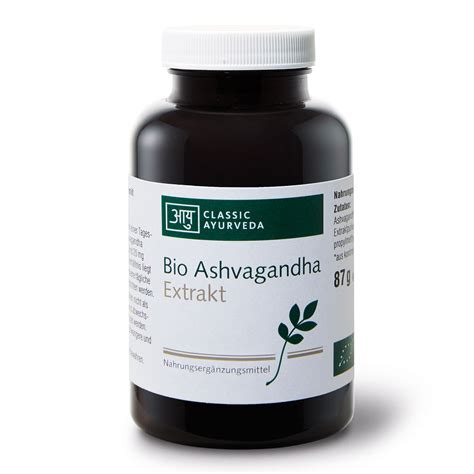 Classic Ayurveda Ashvagandha Extrakt 95 G Shop Apotheke